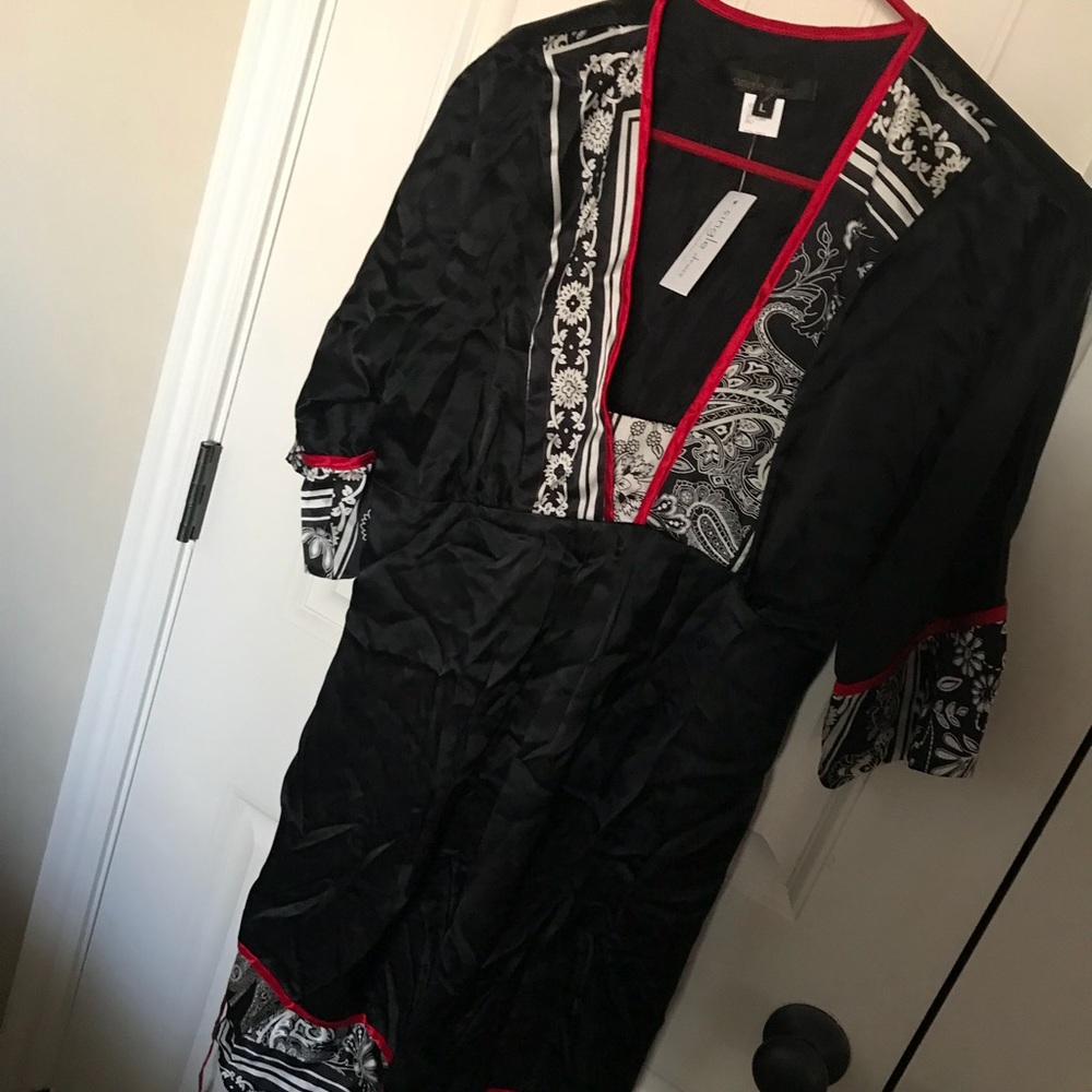 Silk kimono dress/tunic